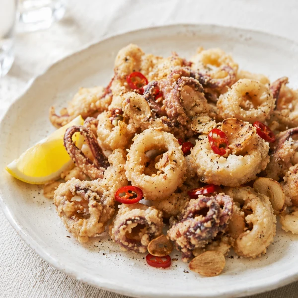 Wijn bij Salt and Pepper Squid: knapperig recept & pairing