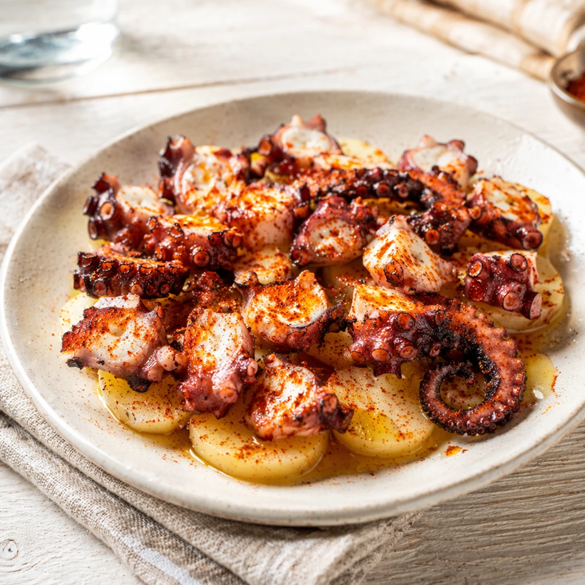 Abbinamento vino e cibo: il miglior vino per Pulpo a feira