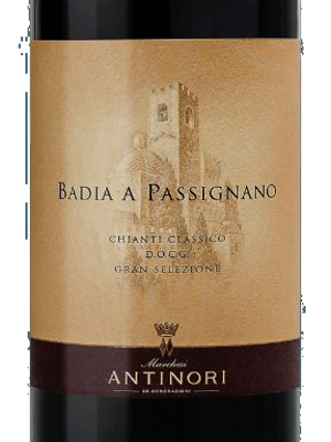 Badia a Passignano Gran Selezione Chianti Classico
