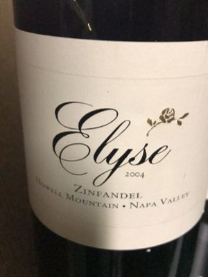 Howell Mountain Zinfandel