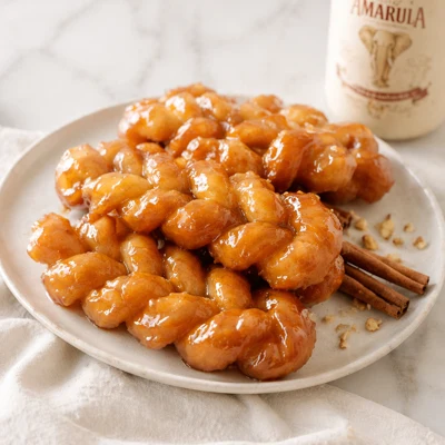 Best Wine Pairing for Koeksister with Amarula Syrup